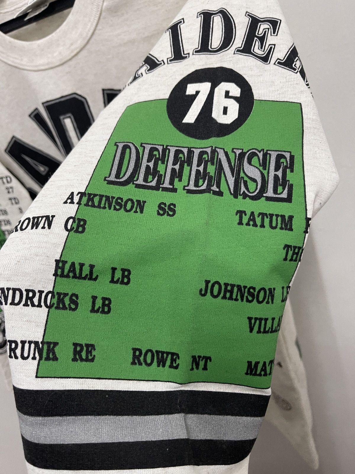 NFL × Vintage vintage raiders 3/4 world champion super bowl promo shirt Size US L / EU 52-54 / 3 - 4 Thumbnail