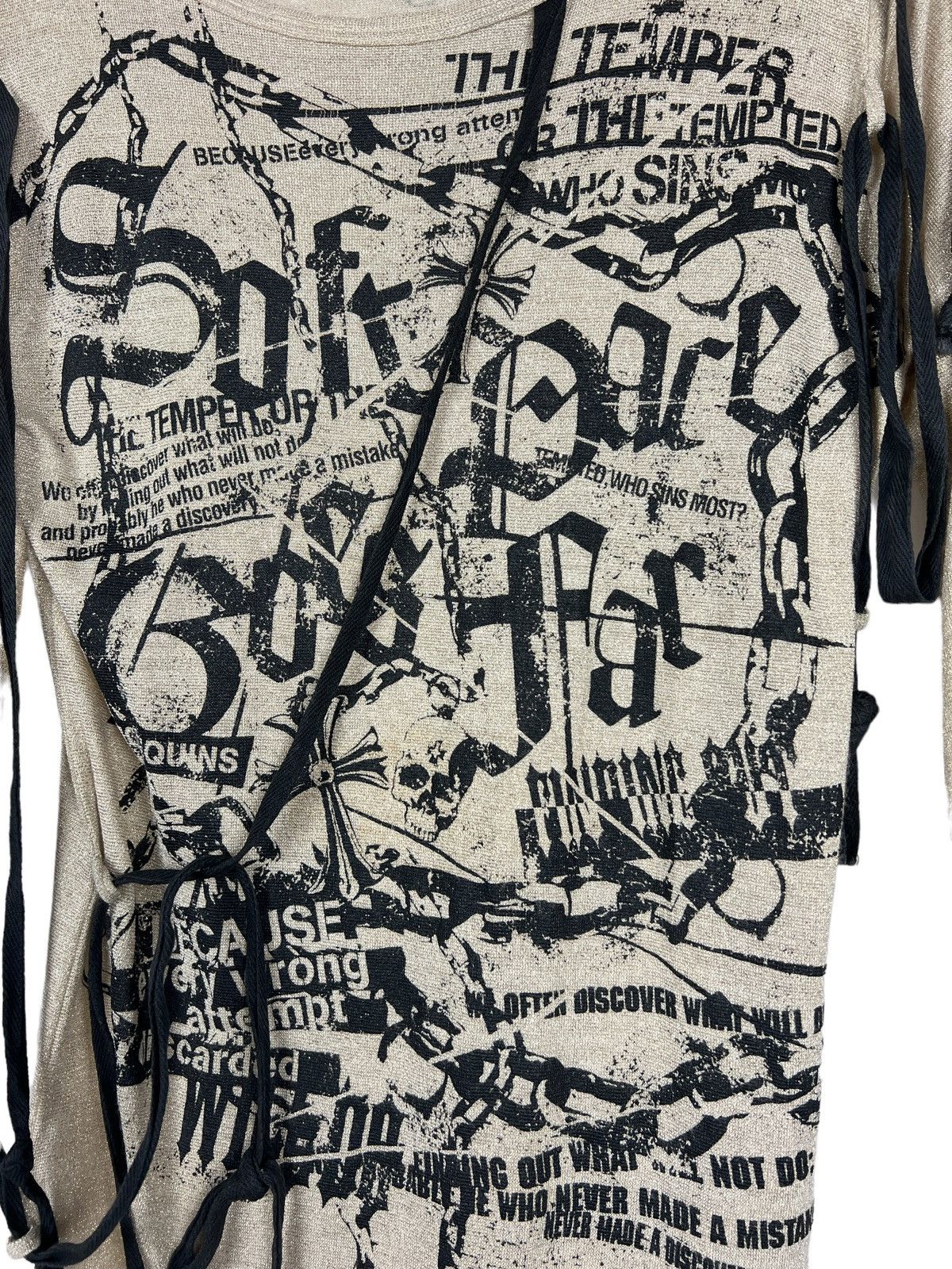 Japanese Brand Algonquins 🇯🇵 Bondage Seditionaries Tops Size S / US 4 / IT 40 - 9 Thumbnail