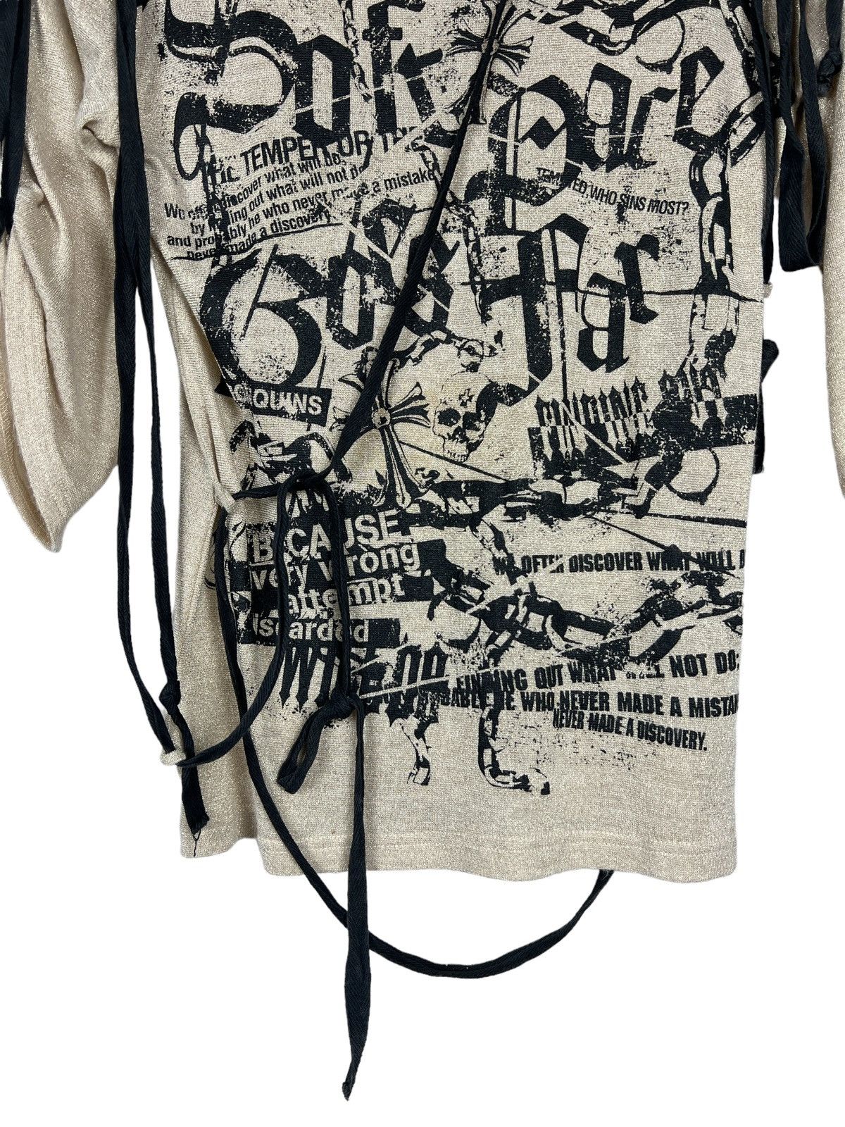 Japanese Brand Algonquins 🇯🇵 Bondage Seditionaries Tops Size S / US 4 / IT 40 - 3 Thumbnail