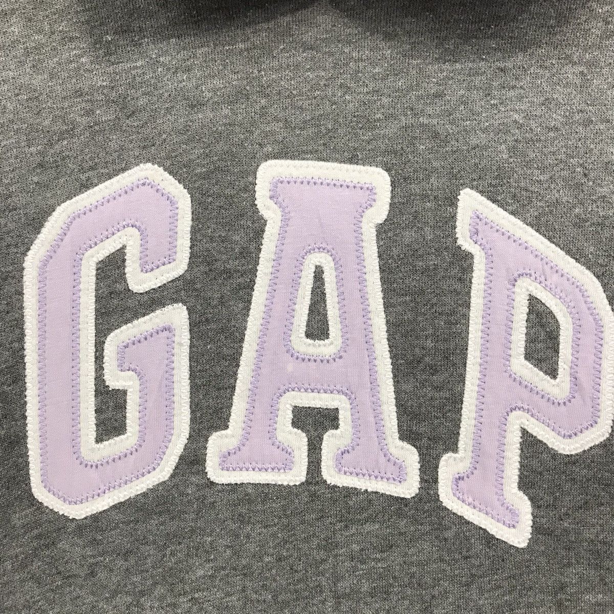 Gap × Vintage GAP Hoodie Sweashirt Biglogo Embroidery Spellout GAP Size US M / EU 48-50 / 2 - 2 Thumbnail
