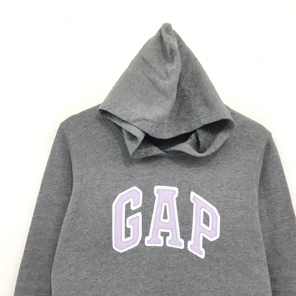 Gap × Vintage GAP Hoodie Sweashirt Biglogo Embroidery Spellout GAP Size US M / EU 48-50 / 2 - 1 Thumbnail