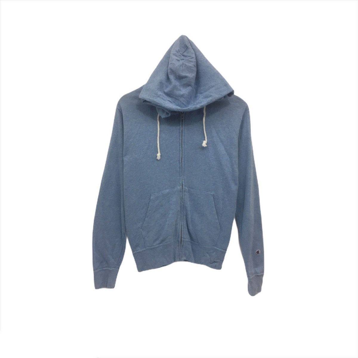 Champion × Vintage Vintage Champion Hoodie Sweatshirt Pocket Small logo Size US S / EU 44-46 / 1 - 1 Thumbnail