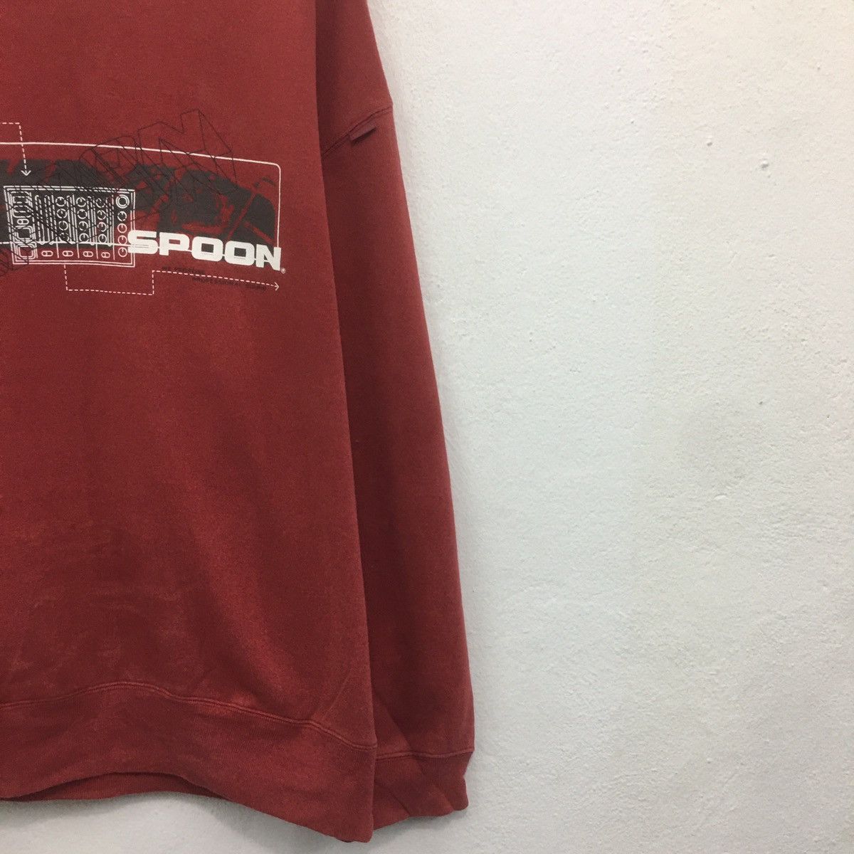 Japanese Brand × Spoon Vintage Spoon Crewneck Sweatshirt Biglogo Size US L / EU 52-54 / 3 - 5 Thumbnail
