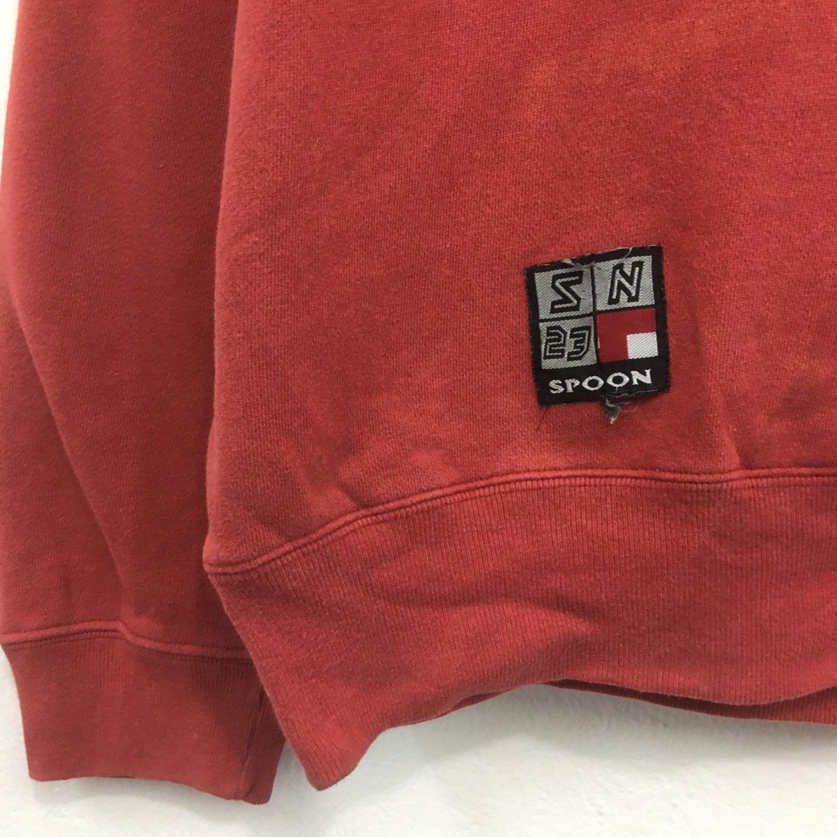 Japanese Brand × Spoon Vintage Spoon Crewneck Sweatshirt Biglogo Size US L / EU 52-54 / 3 - 9 Thumbnail