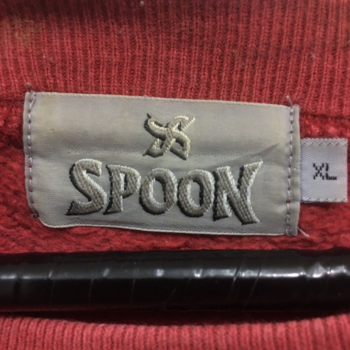 Japanese Brand × Spoon Vintage Spoon Crewneck Sweatshirt Biglogo Size US L / EU 52-54 / 3 - 10 Thumbnail