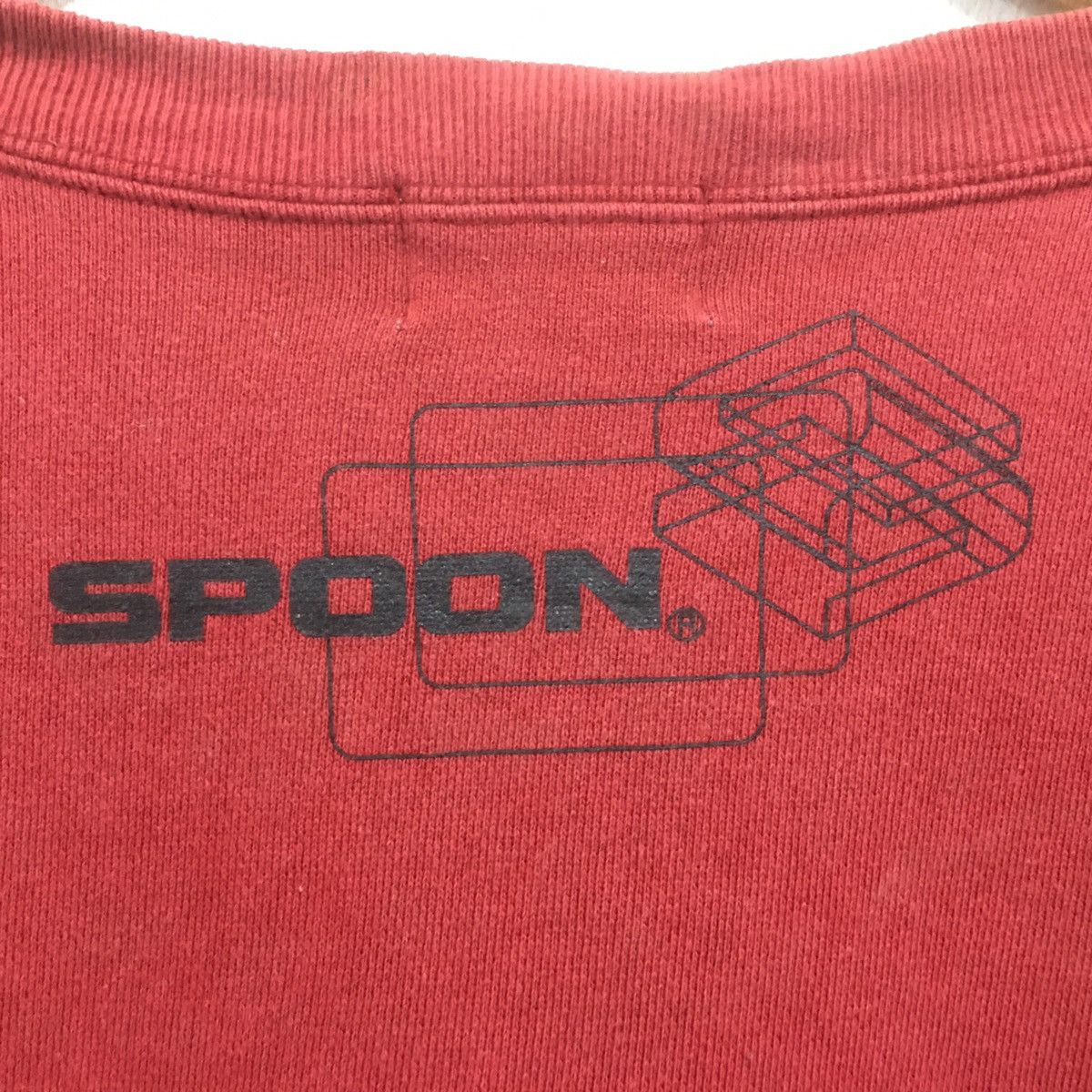 Japanese Brand × Spoon Vintage Spoon Crewneck Sweatshirt Biglogo Size US L / EU 52-54 / 3 - 8 Thumbnail