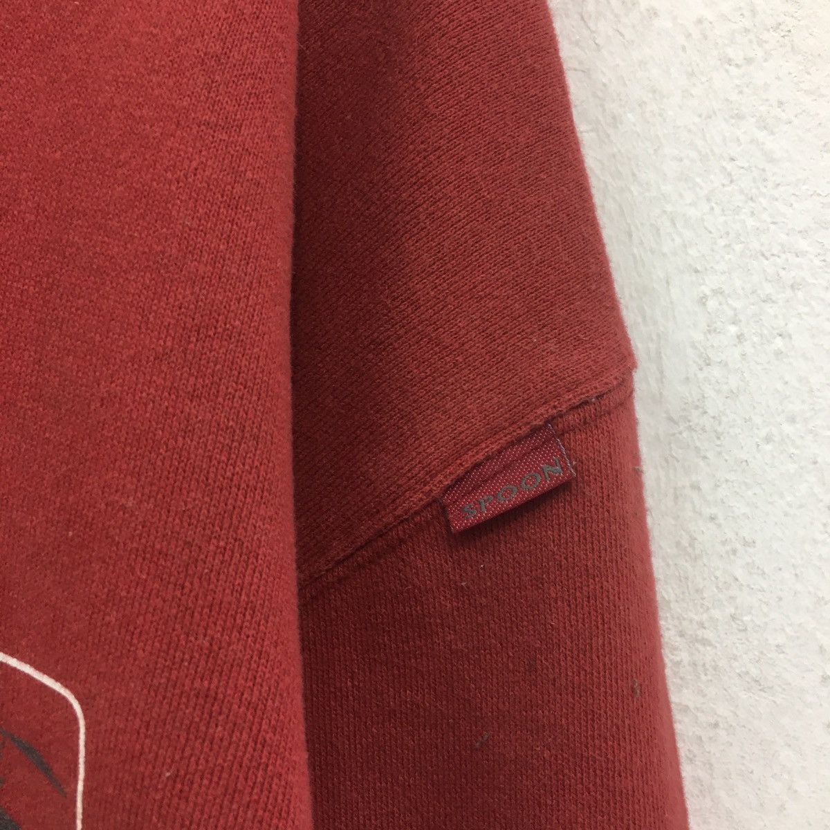 Japanese Brand × Spoon Vintage Spoon Crewneck Sweatshirt Biglogo Size US L / EU 52-54 / 3 - 6 Thumbnail
