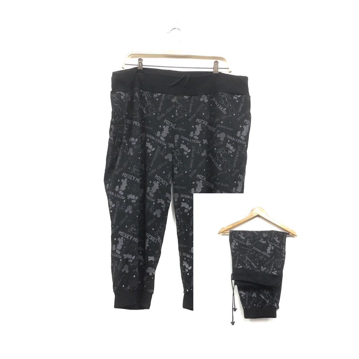 Cartoon Network × Disney × Mickey Mouse Mickey Mouse SweatPants Joggers WarmUp Fullprint Mickey Size US 36 / EU 52 - 1 Thumbnail