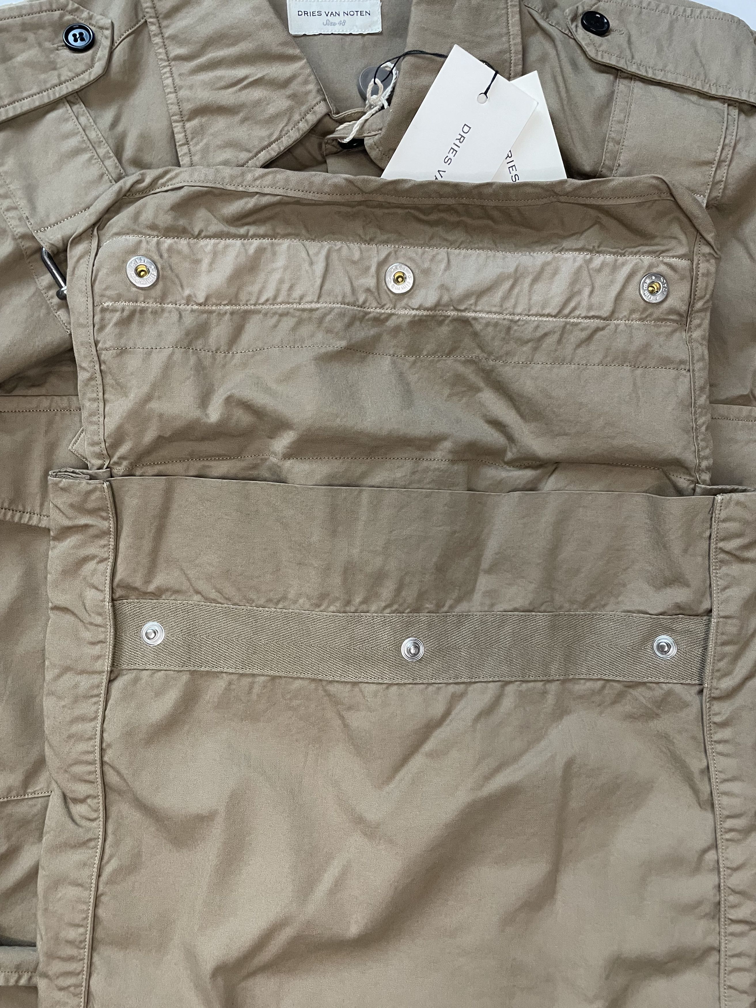 Dries Van Noten Dries Van Noten Pocket Shirt Size 48 (0445) Size US M / EU 48-50 / 2 - 3 Thumbnail