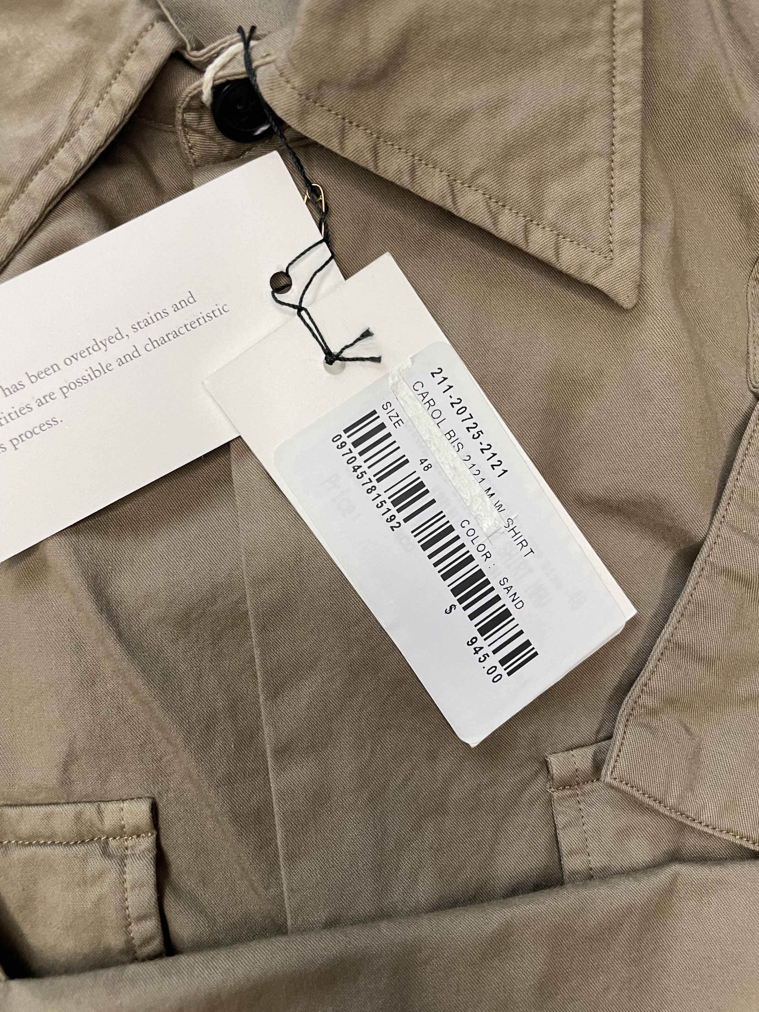 Dries Van Noten Dries Van Noten Pocket Shirt Size 48 (0445) Size US M / EU 48-50 / 2 - 7 Thumbnail