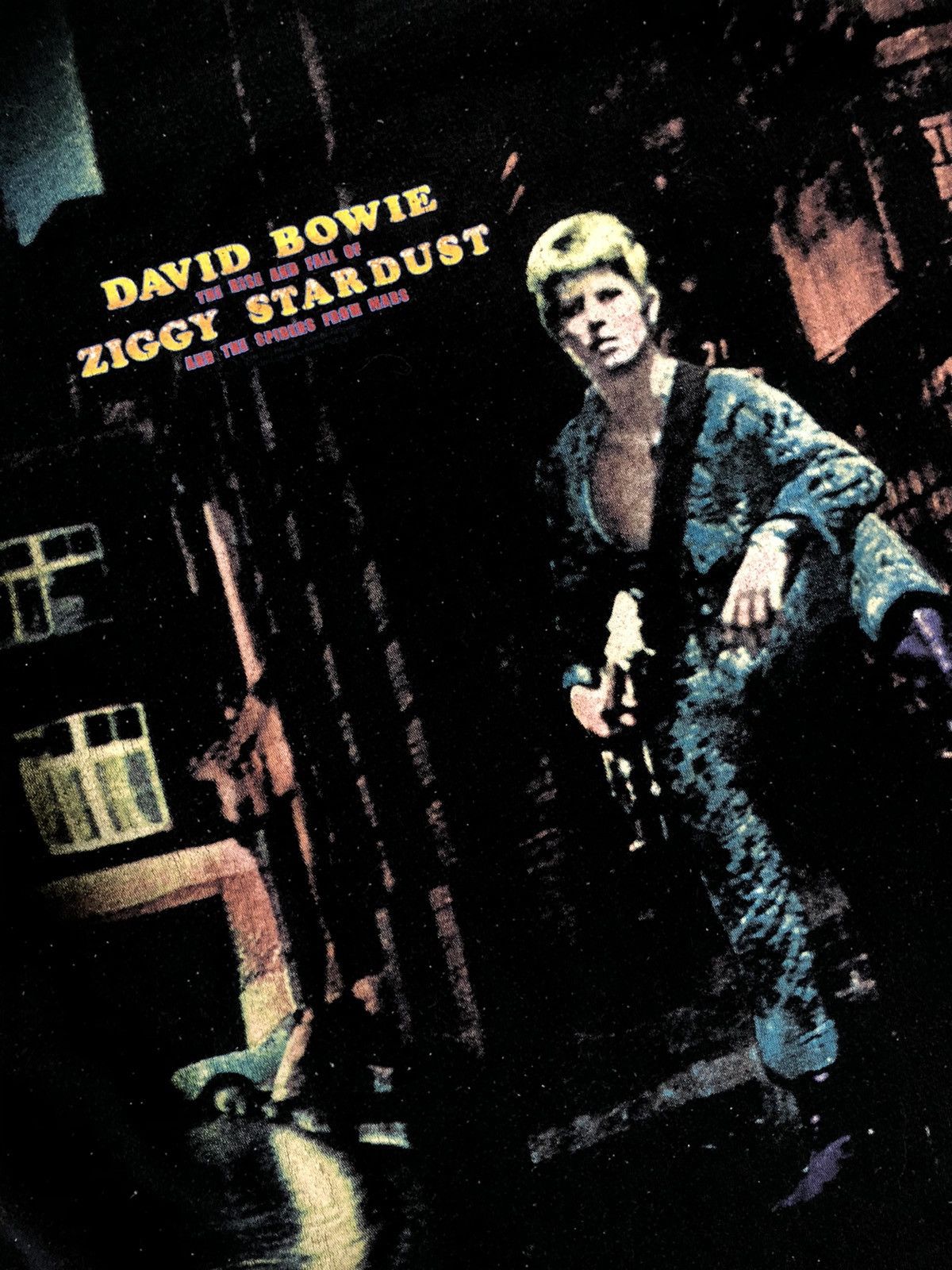 Liquid Blue × Vintage Vintage David Bowie Ziggy Stardust All Over Tee XL 🧊❄️🥣 Size US XL / EU 56 / 4 - 2 Thumbnail
