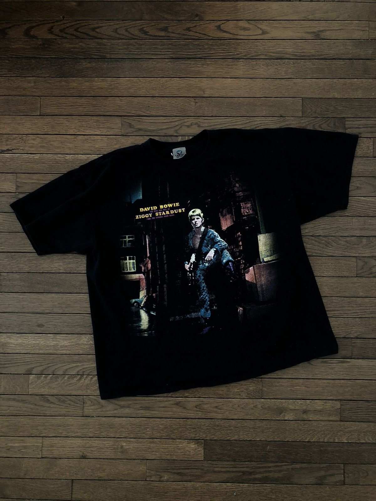 Liquid Blue × Vintage Vintage David Bowie Ziggy Stardust All Over Tee XL 🧊❄️🥣 Size US XL / EU 56 / 4 - 1 Thumbnail