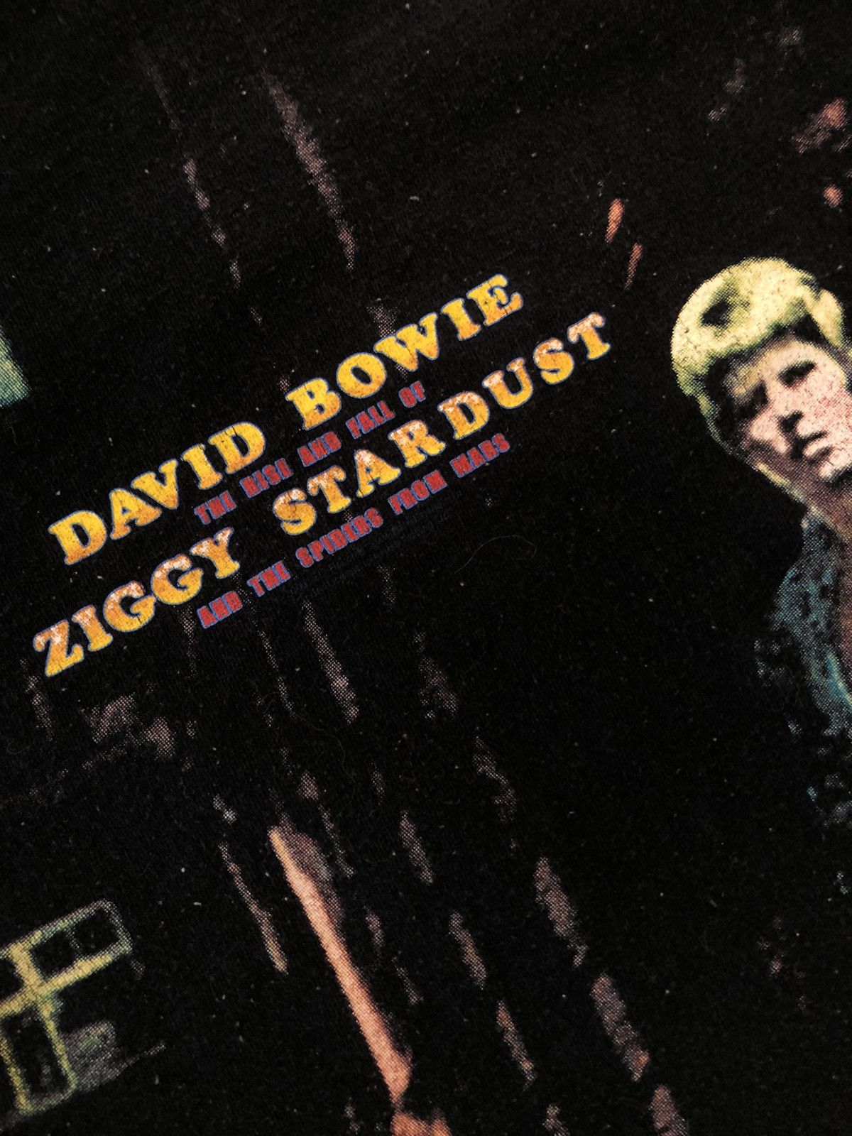 Liquid Blue × Vintage Vintage David Bowie Ziggy Stardust All Over Tee XL 🧊❄️🥣 Size US XL / EU 56 / 4 - 3 Thumbnail