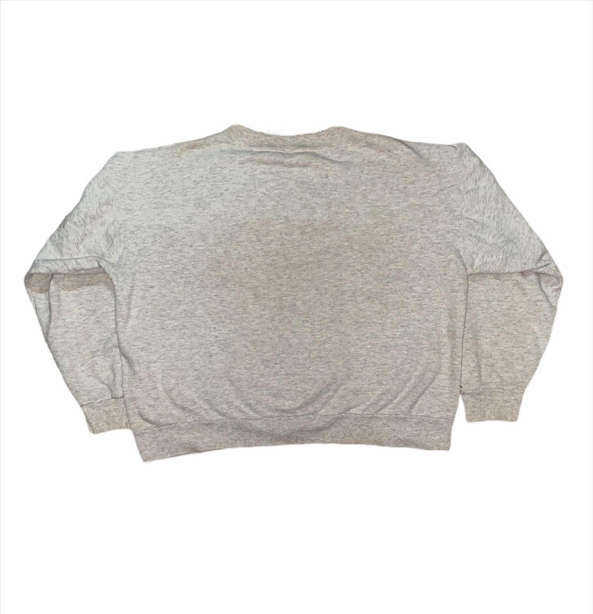 Nike × Vintage Vintage 90’s Nike Air Sweatshirt Gray Tag Design Size US L / EU 52-54 / 3 - 2 Thumbnail
