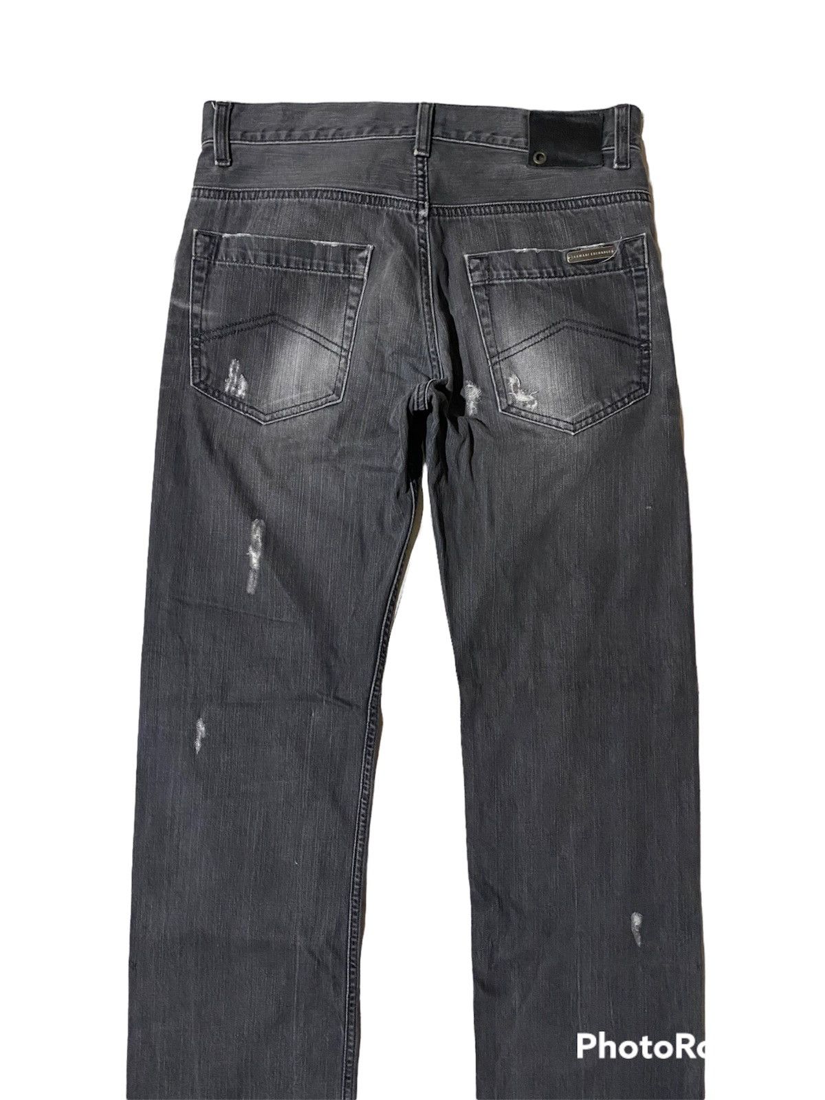 Armani Exchange × Japanese Brand 💥Armani Exchange Distressed Denim Size US 32 / EU 48 - 5 Thumbnail