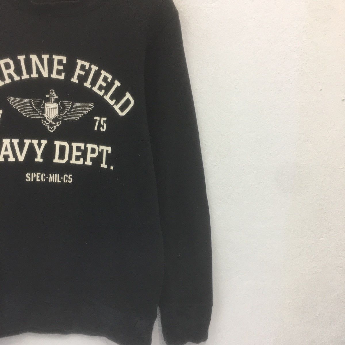 Old Navy × Vintage intage Marine Field NAVY Dept Sweatshirt Crewneck Big Logo Size US M / EU 48-50 / 2 - 4 Thumbnail