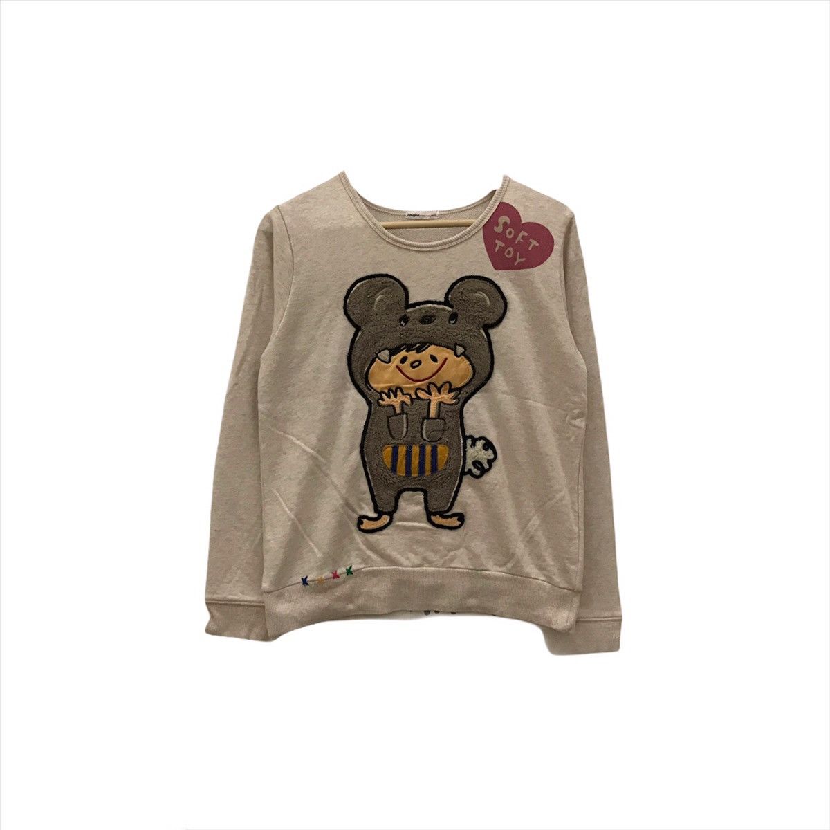 Cartoon Network × Japanese Brand Tiny Bear Sweatshirt Crewneck BigLogo Tiny BearSoft Size US S / EU 44-46 / 1 - 1 Thumbnail