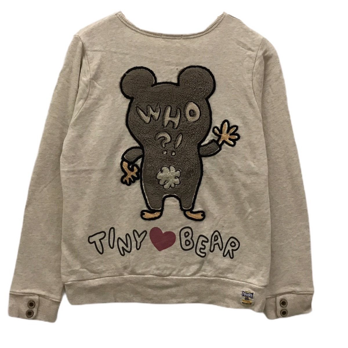 Cartoon Network × Japanese Brand Tiny Bear Sweatshirt Crewneck BigLogo Tiny BearSoft Size US S / EU 44-46 / 1 - 2 Thumbnail