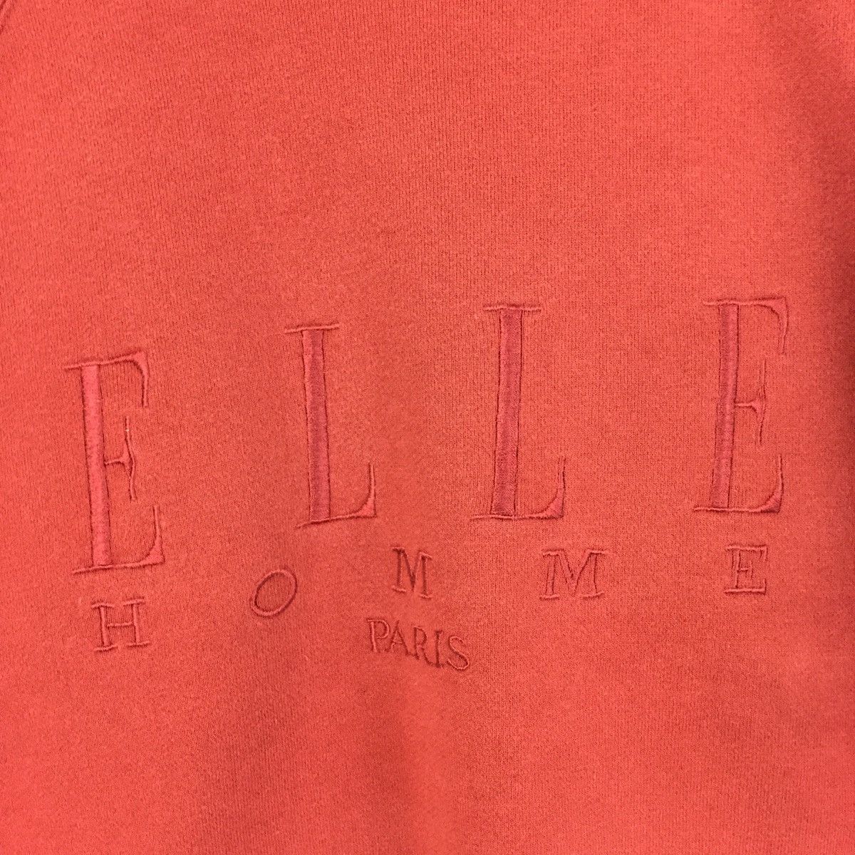 Vintage Vintage ELLE Sweatshirt Embroidery Spellout ELLE HommeParis Size US M / EU 48-50 / 2 - 3 Thumbnail