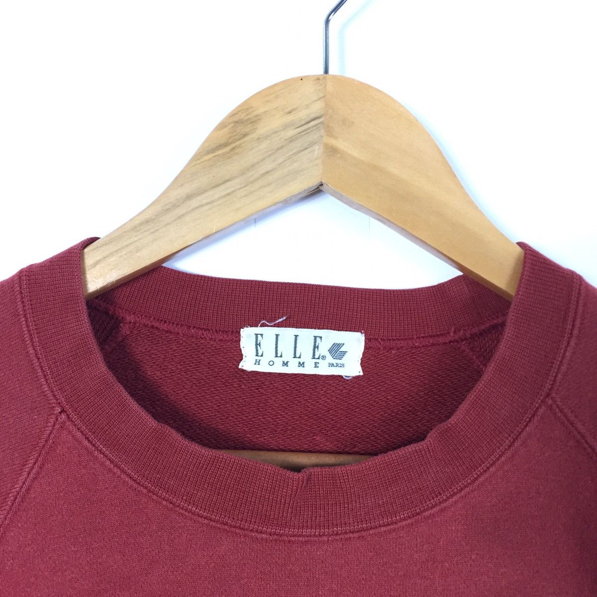 Vintage Vintage ELLE Sweatshirt Embroidery Spellout ELLE HommeParis Size US M / EU 48-50 / 2 - 5 Thumbnail