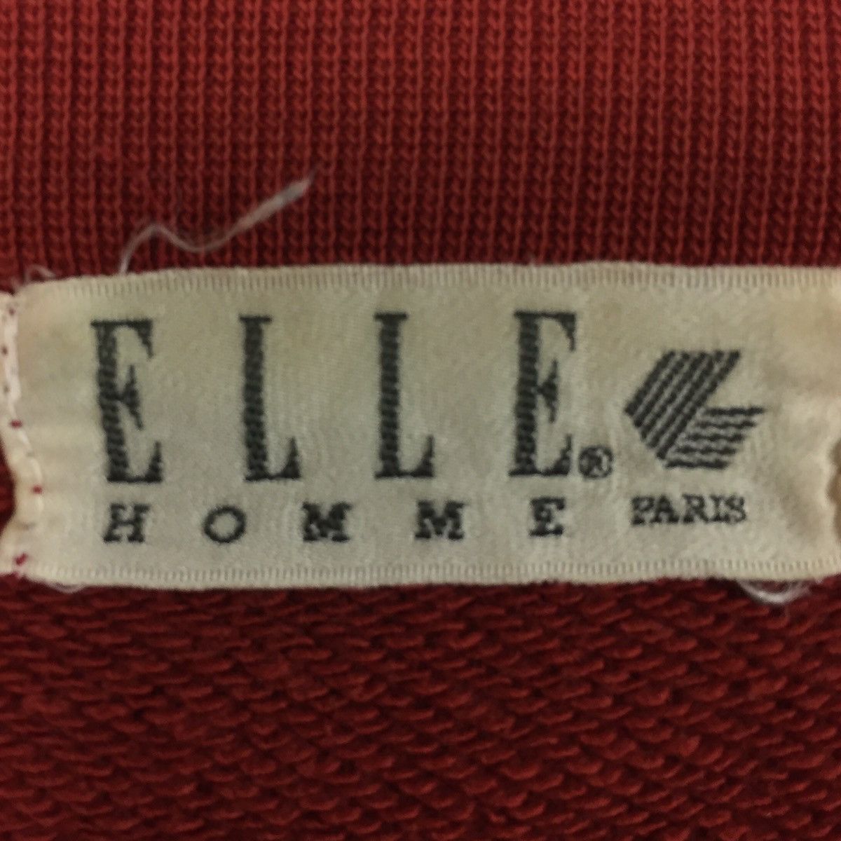 Vintage Vintage ELLE Sweatshirt Embroidery Spellout ELLE HommeParis Size US M / EU 48-50 / 2 - 7 Thumbnail