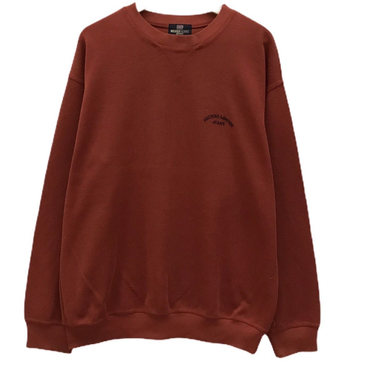 Japanese Brand × Michiko Koshino London × Vintage Michiko London Sweatshirt Crewneck BigLogo Embroidery Size US L / EU 52-54 / 3 - 4 Thumbnail