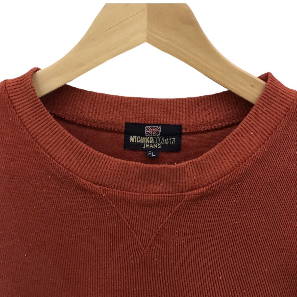 Japanese Brand × Michiko Koshino London × Vintage Michiko London Sweatshirt Crewneck BigLogo Embroidery Size US L / EU 52-54 / 3 - 6 Thumbnail
