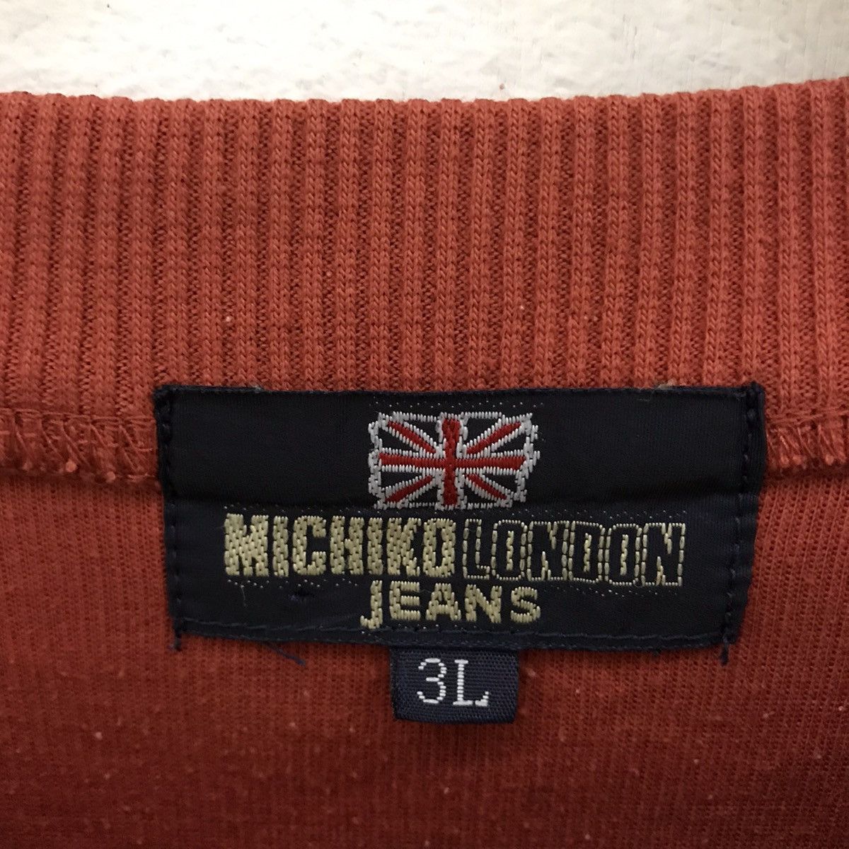 Japanese Brand × Michiko Koshino London × Vintage Michiko London Sweatshirt Crewneck BigLogo Embroidery Size US L / EU 52-54 / 3 - 9 Thumbnail