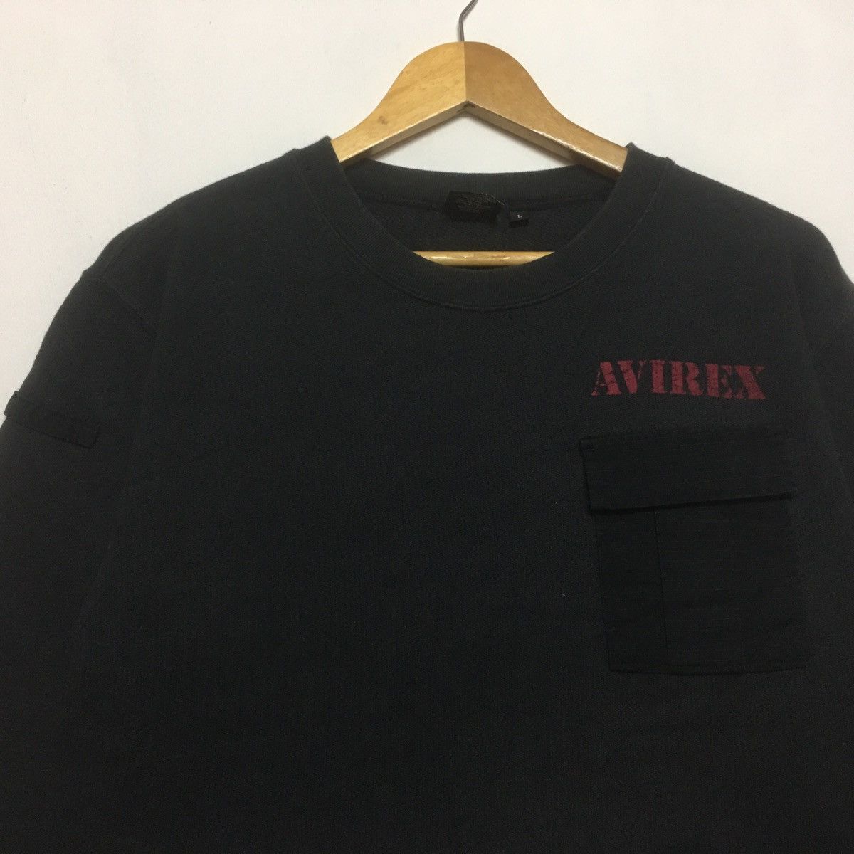 Avirex × Vintage Vintage Avirex Proud Brother Of US Soldier Sweatshirt Size US M / EU 48-50 / 2 - 6 Thumbnail