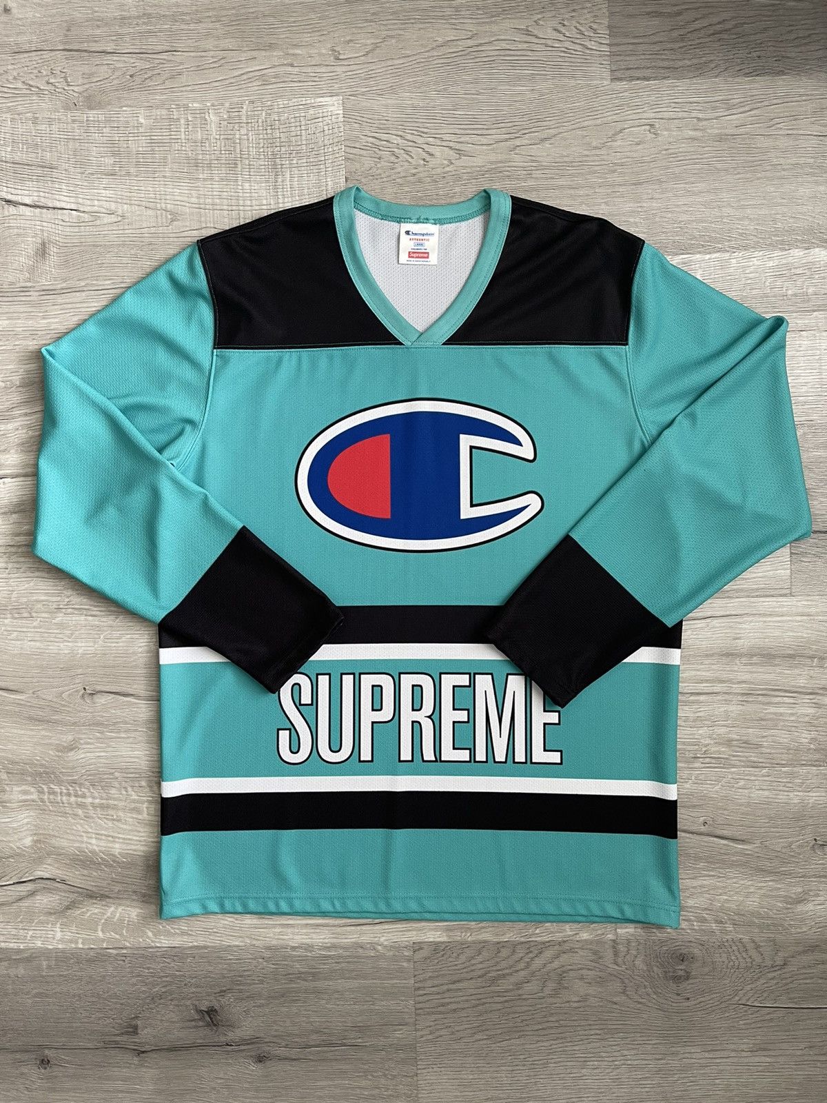 Supreme Supreme/Champion Hockey Top | Grailed