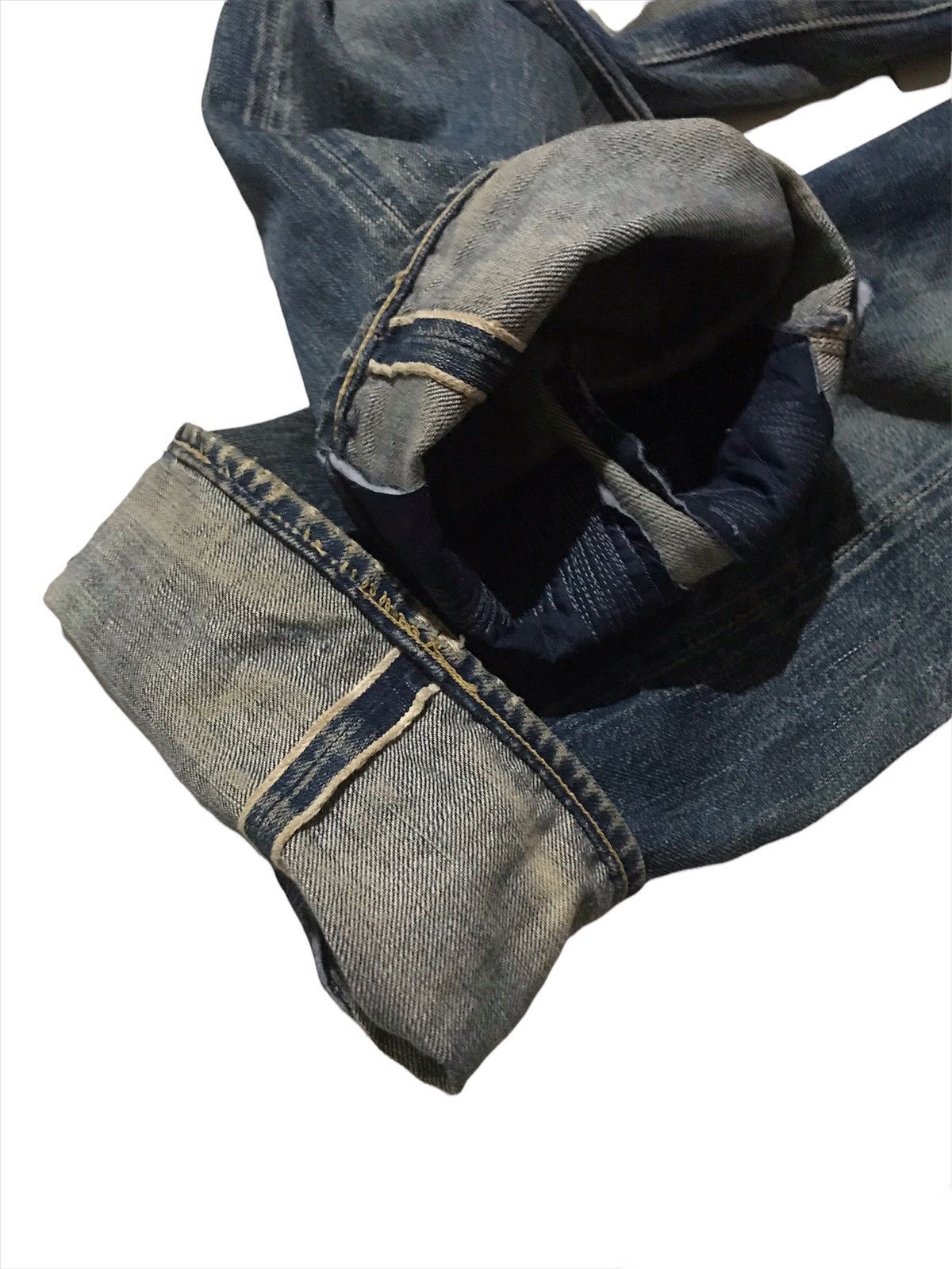 Full Count & Co. 💥Full Count Selvedge Denim Size US 31 - 4 Thumbnail