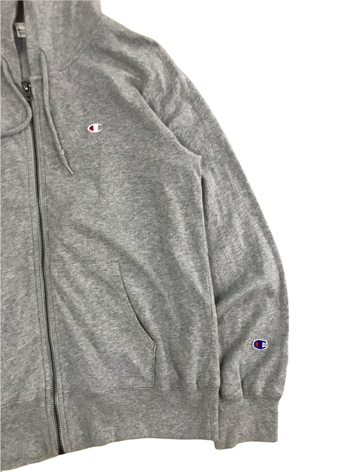 Champion Vintage Champion Hoodie Zipper Sweatshirt Size US L / EU 52-54 / 3 - 3 Thumbnail
