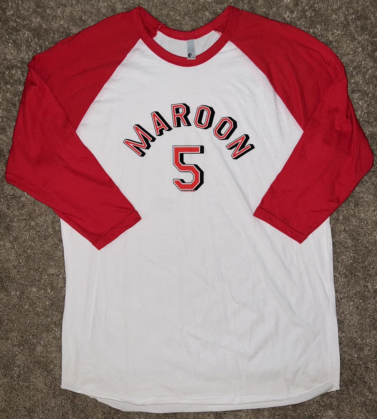 Band Tees 2015 Maroon 5 Size US XL / EU 56 / 4 - 1 Thumbnail