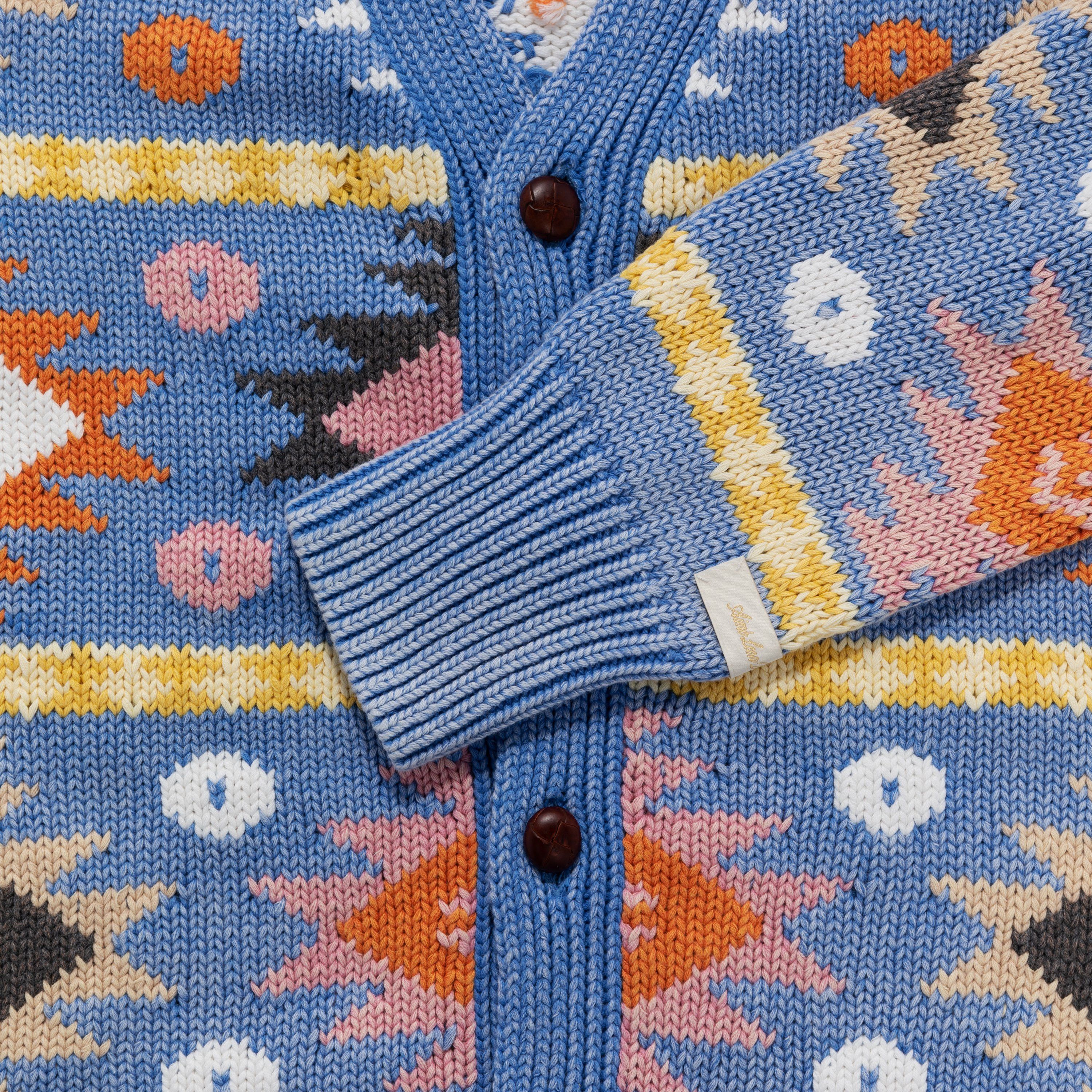 Aime Leon Dore Geo Knit Cardigan - L Size US L / EU 52-54 / 3 - 4 Thumbnail