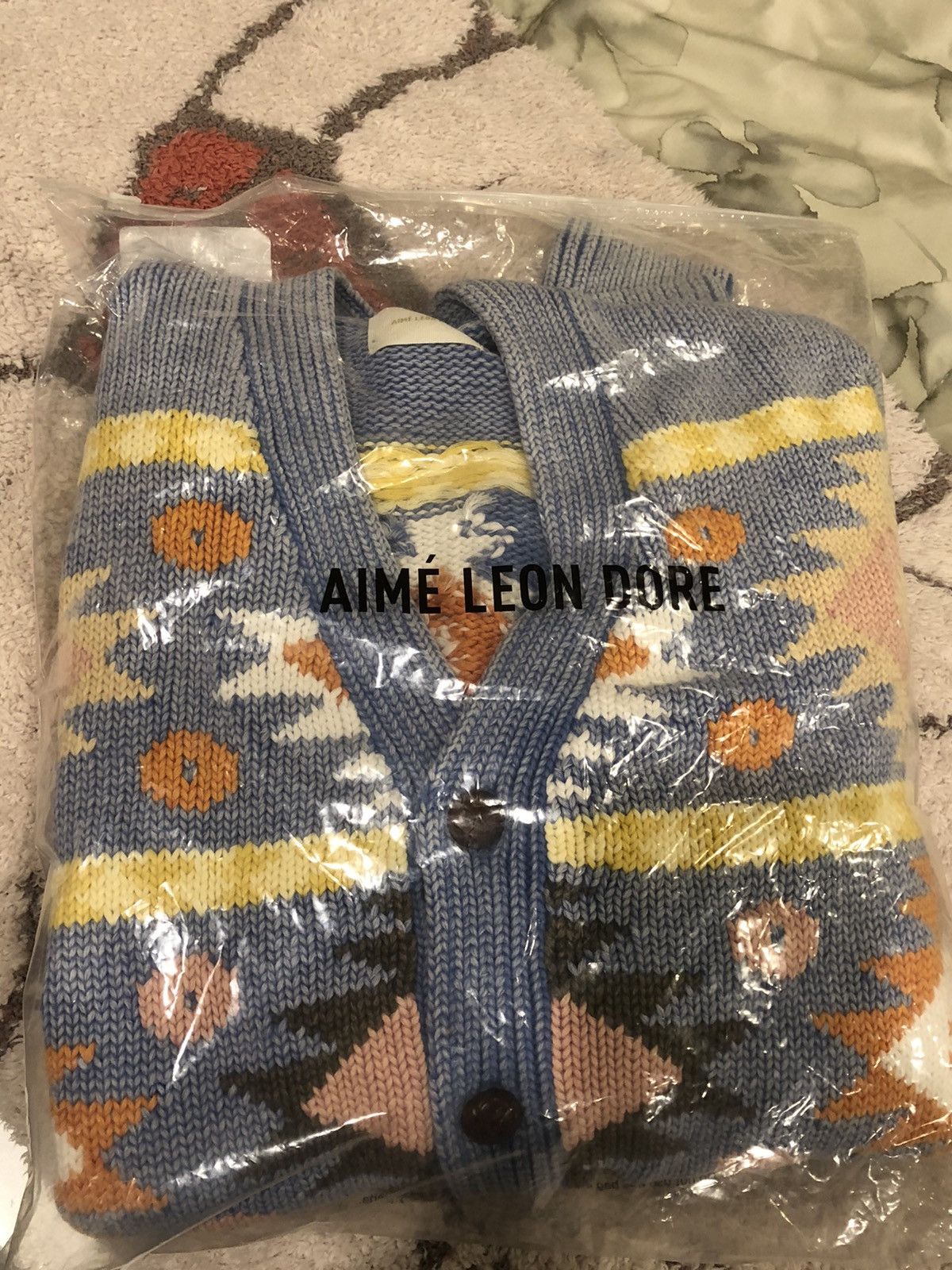 Aime Leon Dore Geo Knit Cardigan - L Size US L / EU 52-54 / 3 - 7 Thumbnail