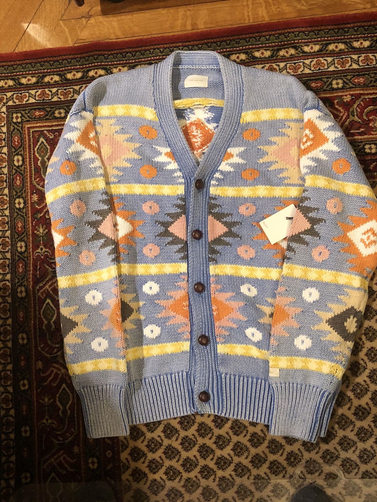 Aime Leon Dore Geo Knit Cardigan - L Size US L / EU 52-54 / 3 - 9 Thumbnail