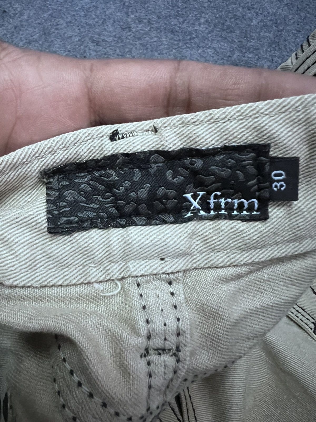 Japanese Brand × Vintage FLARED💥XFIRM DISTRESSED DENIM PANT Size US 30 / EU 46 - 9 Thumbnail