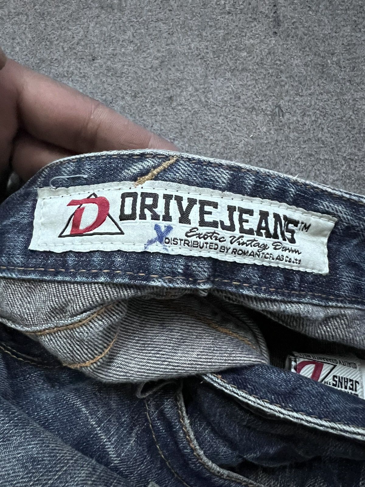 Japanese Brand FLARED🔥DRIVE JEANS DISTRESSED DENIM PANT Size US 29 - 8 Thumbnail