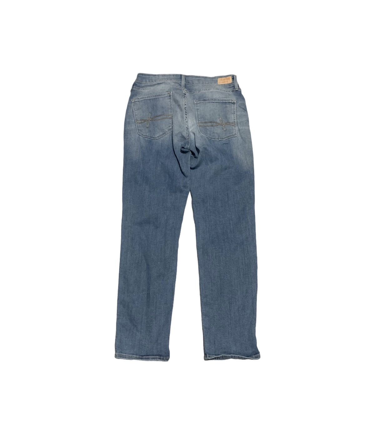 Levi's Levi’s Denizen Slim Cuffed Distressed Jeans Size 27" / US 4 / IT 40 - 2 Thumbnail