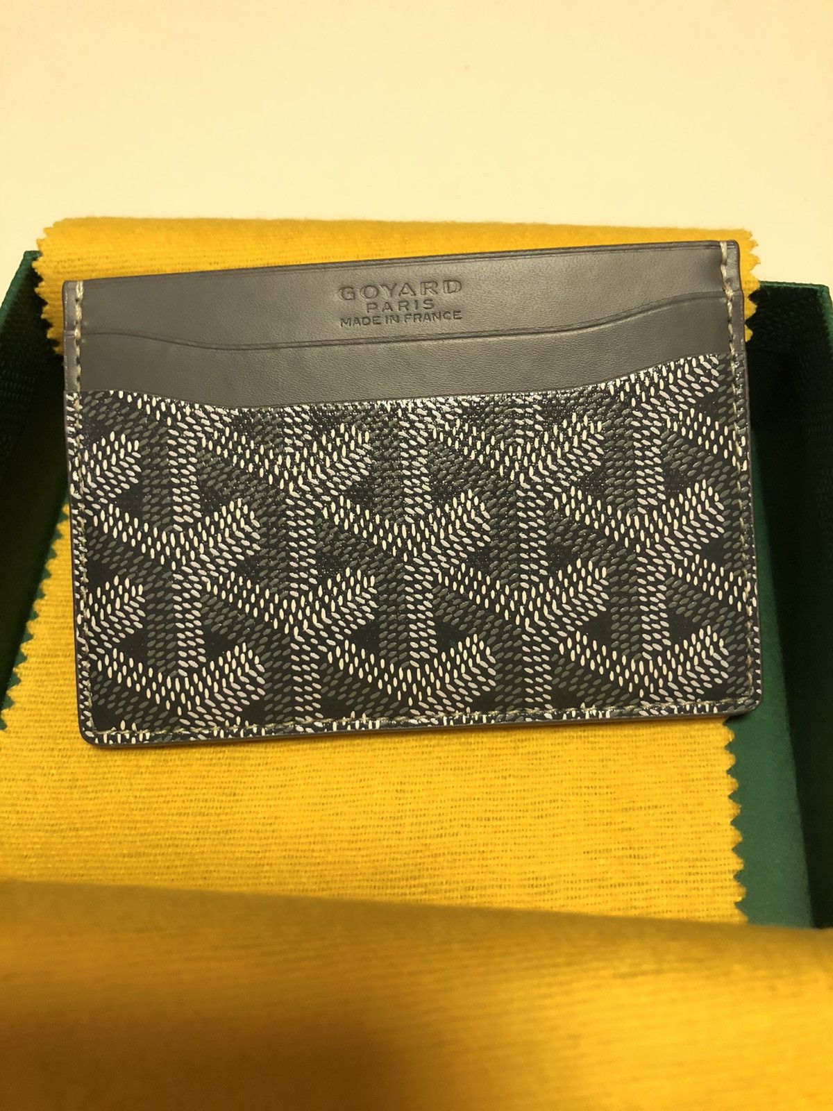 Goyard Brand new Goyard monogram cardholder wallet grey Size ONE SIZE - 3 Thumbnail