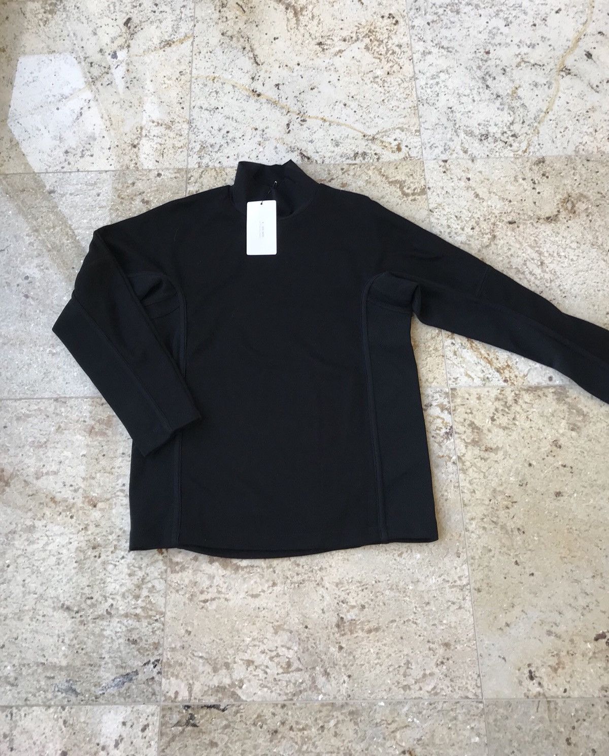 image of N Hoolywood 162-Cs10 Black Sweater, Men's (Size Small)