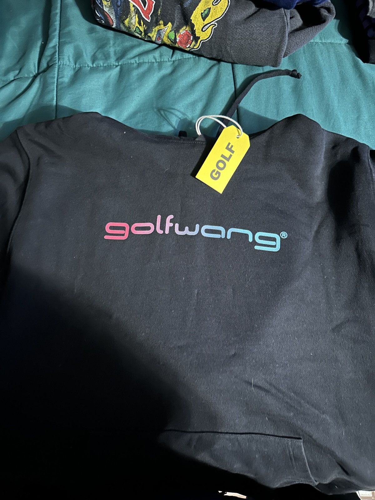 image of Golf Wang x Tyler The Creator Igor Tour Hoodie in Black, Men's (Size Medium)