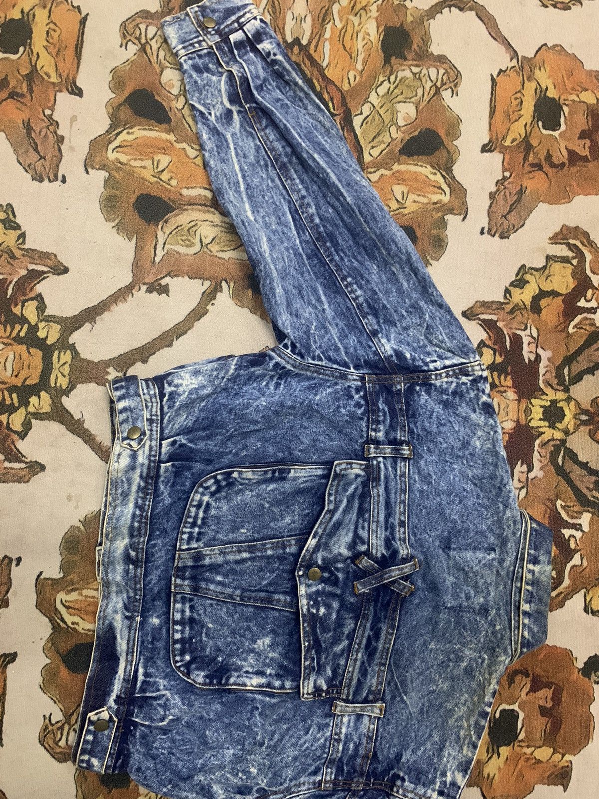 Vintage RARE ACID WASH MASC DENIM TRUCKER JACKET Size US M / EU 48-50 / 2 - 9 Thumbnail