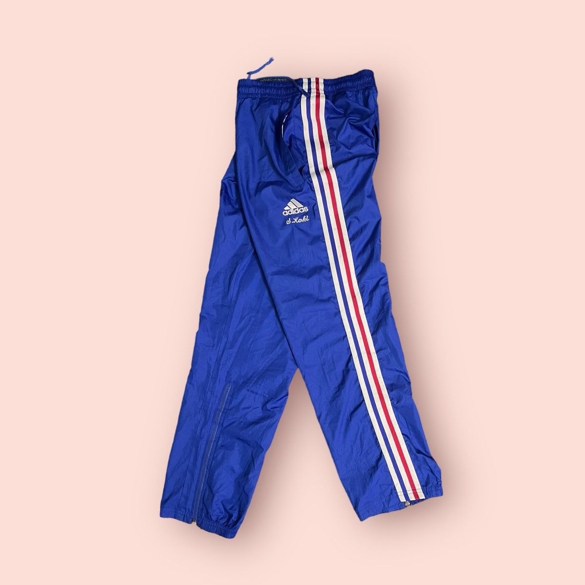 VINTAGE ADIDAS JAPAN/FRANCE COLOR WAY TRACK BOTTOM