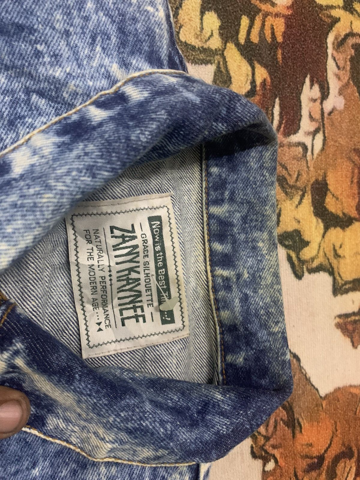 Japanese Brand RARE ACID WASH DENIM JACKET Size US M / EU 48-50 / 2 - 7 Thumbnail