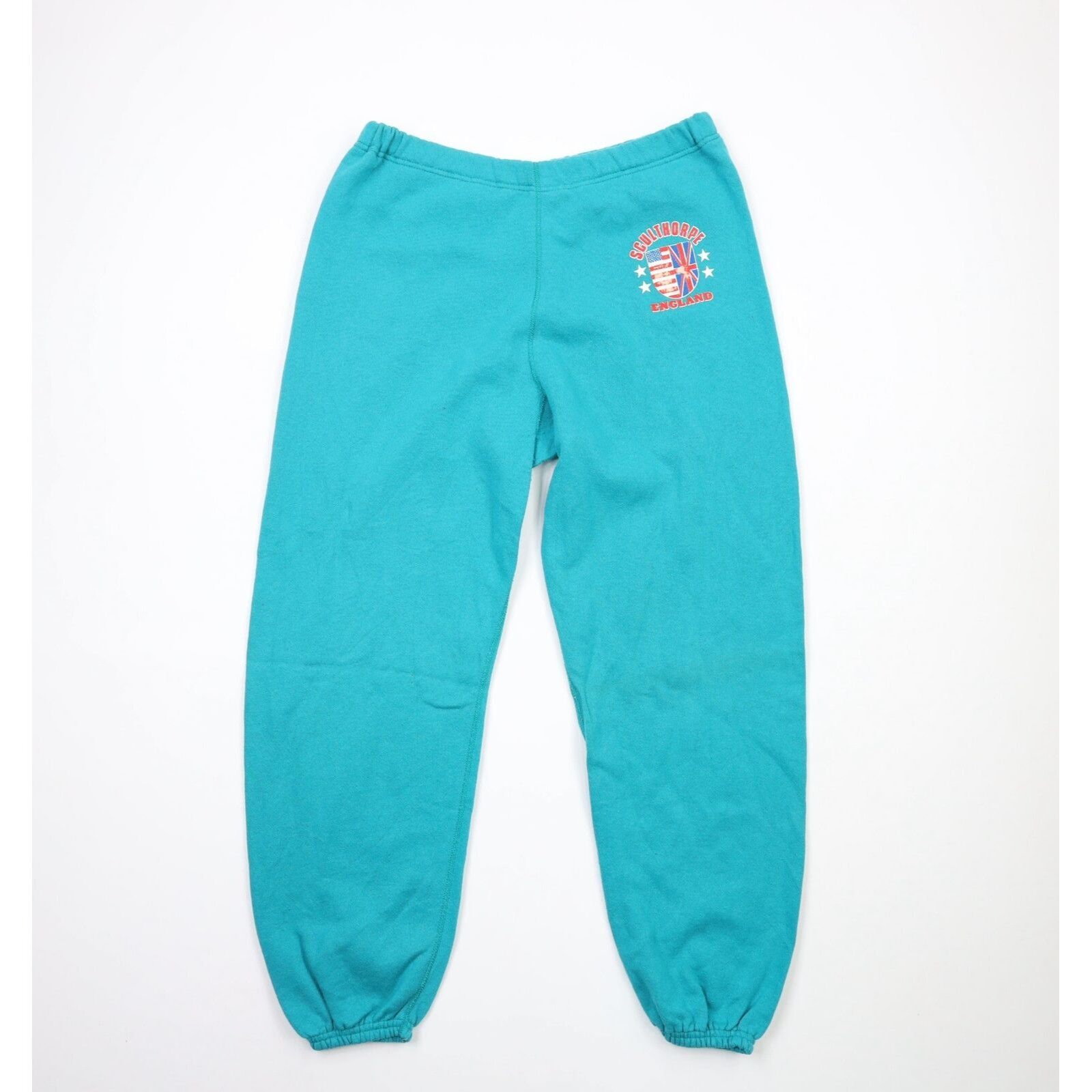 Vintage Vintage 80s Distressed Sculthorpe England Nuclear Joggers Size US 30 / EU 46 - 1 Thumbnail