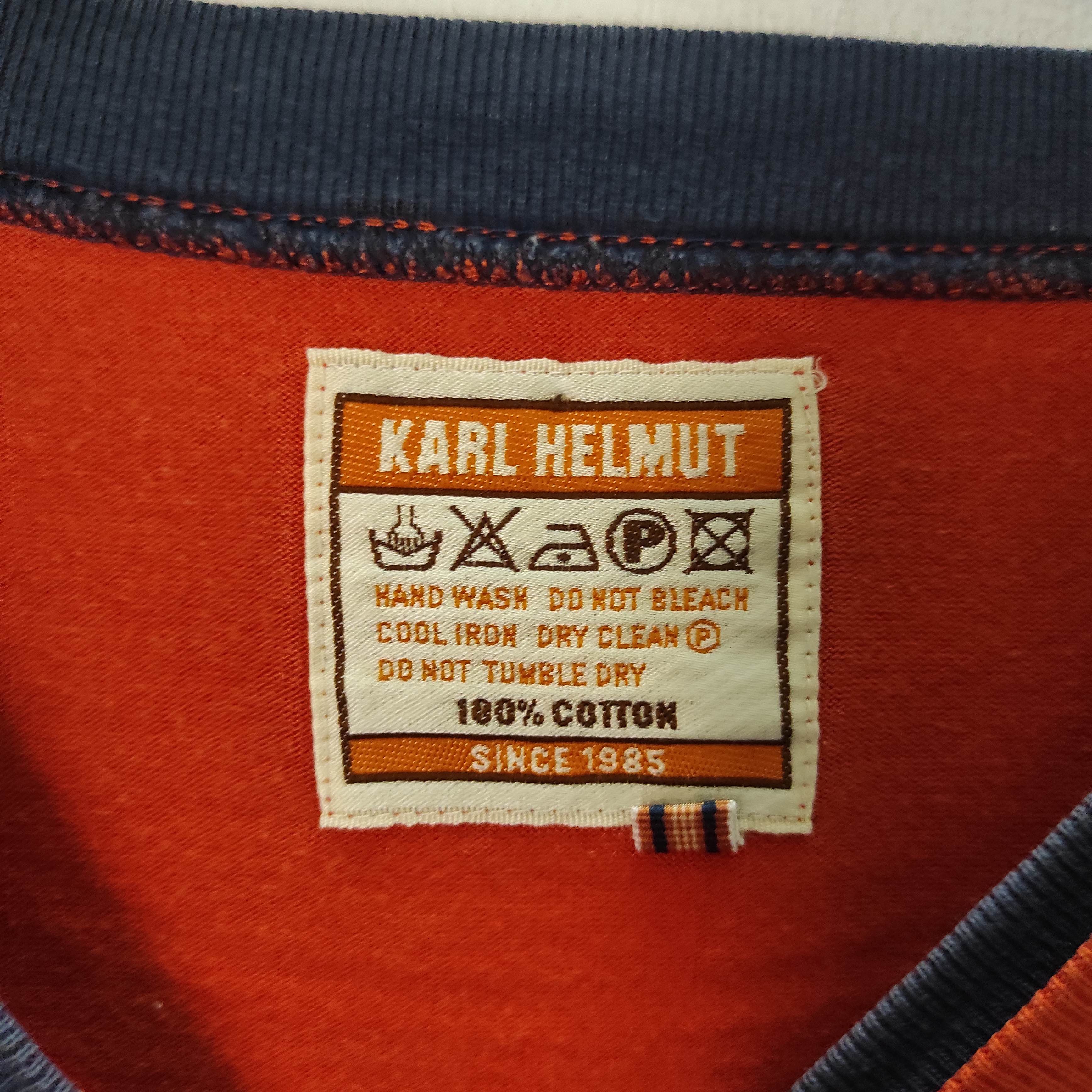 Karl Helmut × Vintage Vintage Karl Helmut Longsleeve pocket Logo Patches Size US L / EU 52-54 / 3 - 7 Thumbnail