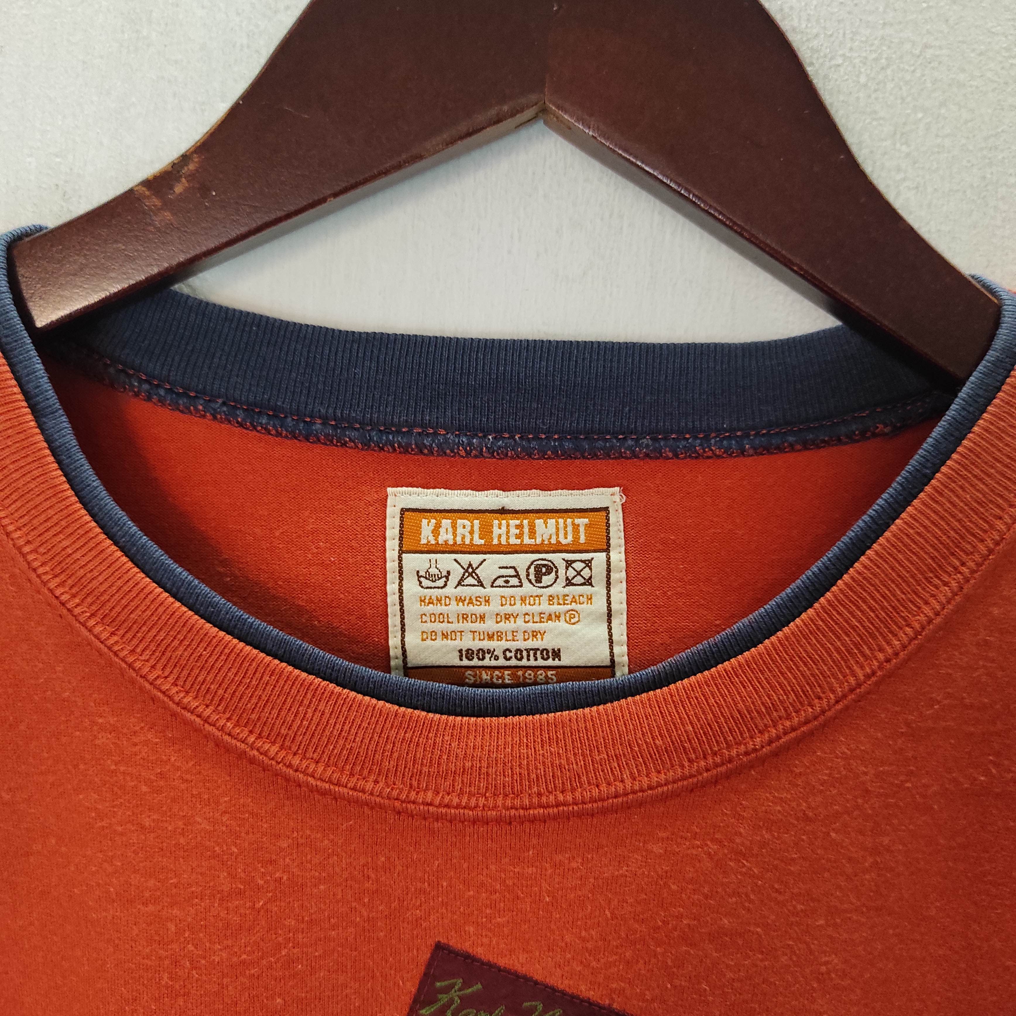 Karl Helmut × Vintage Vintage Karl Helmut Longsleeve pocket Logo Patches Size US L / EU 52-54 / 3 - 6 Thumbnail
