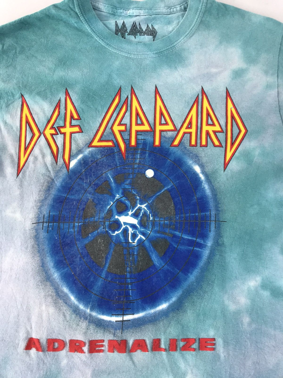 Def Leppard Def Leppard Andrenalize Concert Album Blue Reverse Tie Dye Size US S / EU 44-46 / 1 - 4 Thumbnail