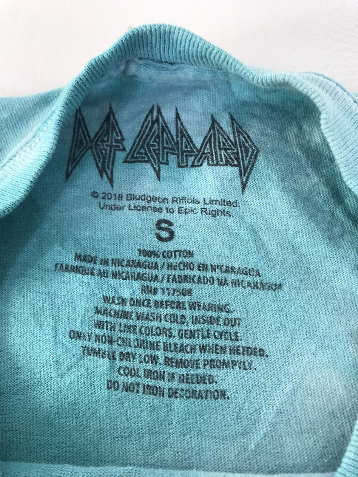 Def Leppard Def Leppard Andrenalize Concert Album Blue Reverse Tie Dye Size US S / EU 44-46 / 1 - 5 Thumbnail